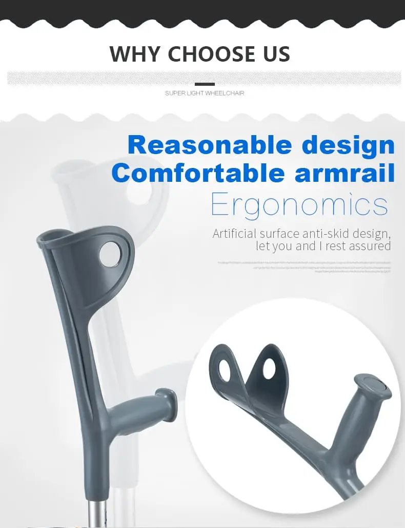 Adjustable Elbow Crutch